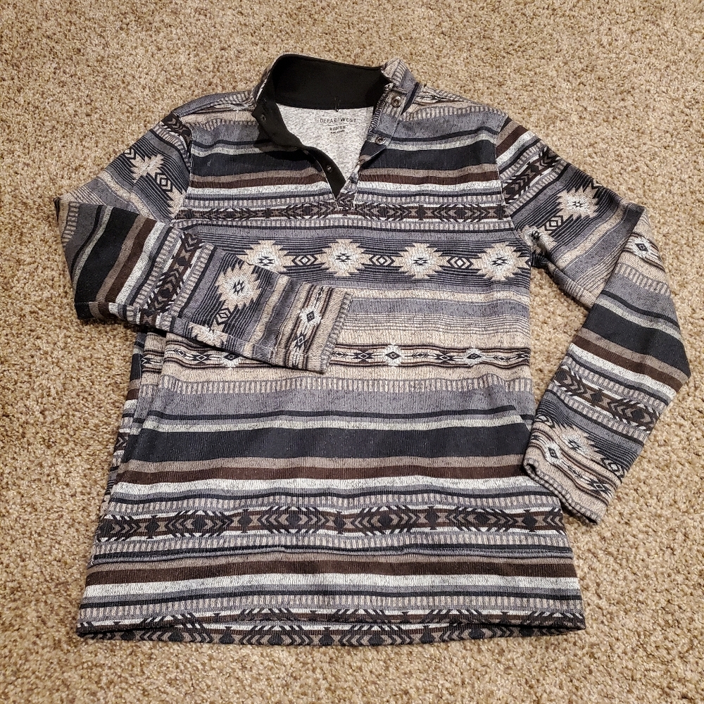 Men's Depart West Aztec Pullover